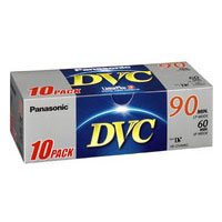 Panasonic 1x10 AY-DVM60FE Mini DV Tape (AY-DVM60FE10)